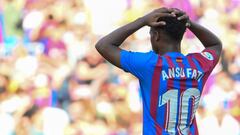 Sergi Roberto y Fati, bajas en el debut de Sergi ante el Alav¨¦s