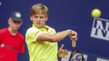 El tenista belga David Goffin.