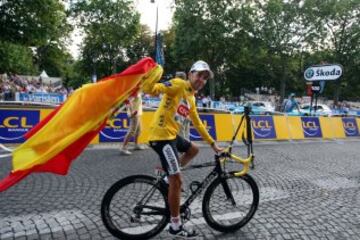 El campeón en París.