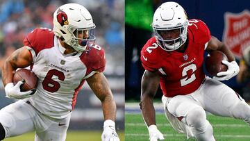 James Conner y Chase Edmonds fueron los principales running backs de los Cardinals durante la temporada 2021 y ahora tomar&aacute;n caminos distintos.