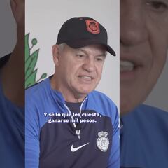 ¡Los pies sobre la tierra! Javier Aguirre y su pensar sobre el despilfarro de dinero de los jugadores jóvenes