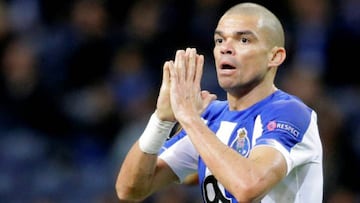 Pepe, con el Oporto.