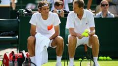 SABIOS. Federer, con Stefan Edberg.