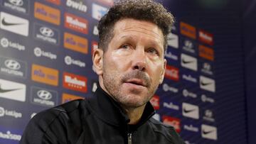 Simeone y la sanción a Valverde: "Ya sabíamos lo que iba a pasar..."