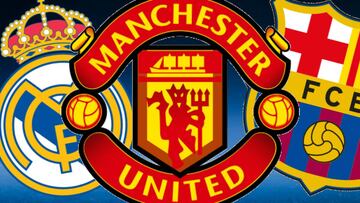 Manchester United, Real Madrid y Barcelona, clubes más valiosos de Europa según KPMG.