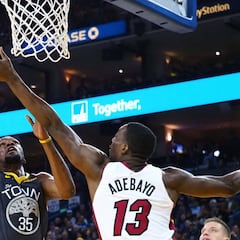 Los Warriors sufren contra Miami y los Sixers ganan fácil a los Lakers