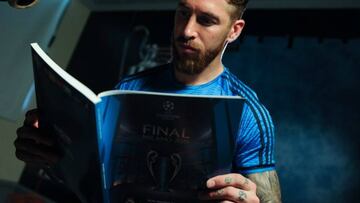 Sergio Ramos, durante la entrevista.