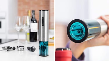 El sacacorchos eléctrico de Cecotec que abre cualquier botella de vino en ocho segundos