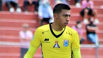 Diego Enríquez, arquero de Binacional. (Foto: Paolo Vallejo)