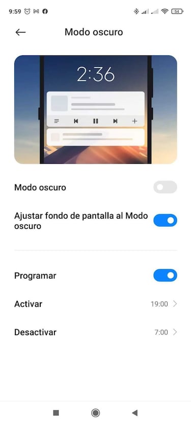 Así puedes activar el modo oscuro automáticamente en Android