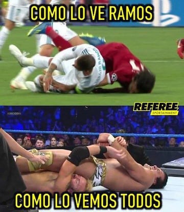 Karius y Ramos protagonizaron los memes de la final de la Champions League