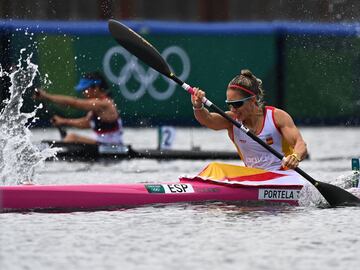 Teresa Portela consiguió su primera medalla olímpica. Fue en la los 200 metros de la categoría K1