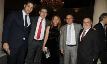 Premios AS 2014. Aloysio Araujo, Oscar Campillo, Ana Muñoz, Roberto Gómez y Alfredo Relaño.