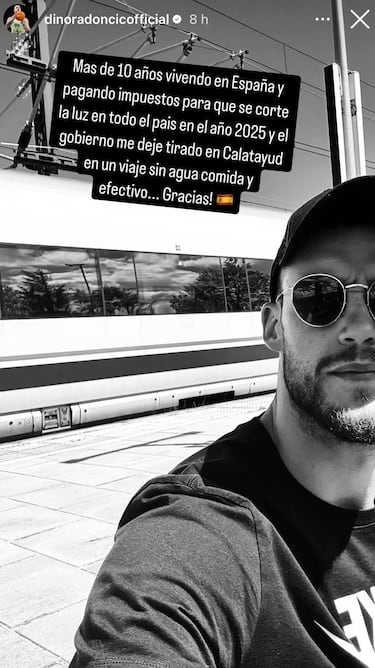 Radoncic, exjugador del Real Madrid, ataca al Gobierno por el apag車n: ※10 a?os pagando impuestos...§