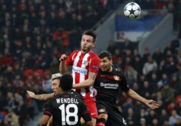 Bayer Leverkusen - Atletico Madrid: In Pictures