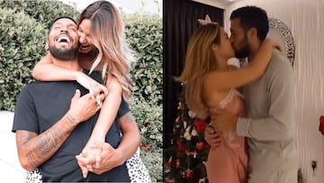 Tamara Gorro y Ezequiel Garay reciben la Navidad con su baile m¨¢s sugerente