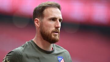 Oblak, portero del Atl&eacute;tico de Madrid.