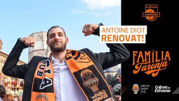 Diot renueva por dos campañas y Sikma firma con el Alba Berlín