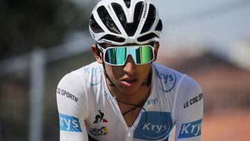 Egan Bernal habl&oacute; tras la etapa 8 del Tour de Francia 