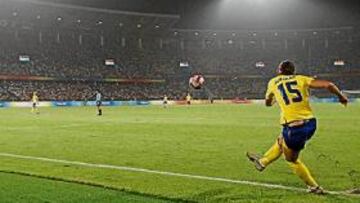 <b>VICTORIA SUFRIDA. </b>Suecia venció con muchos apuros a Canadá y se clasificó como segunda del grupo E.