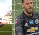¿El peor partido de la carrera de De Gea? El fallo del segundo gol es todavía más inexplicable