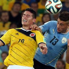 Uruguay, con ventaja sobre Colombia en el duelo de cifras