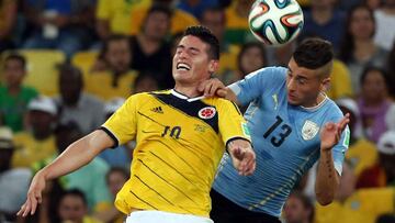 Jos&eacute; Mar&iacute;a Gim&eacute;nez y James Rodr&iacute;guez, entre los m&aacute;s caros de Colombia y Uruguay.