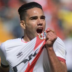 Falcao, leyenda: Debut con gol en victoria de Rayo Vallecano