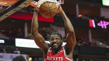 Kenneth Faried, con Houston Rockets.