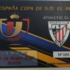 El Athletic compra 50 entradas conmemorativas del partido