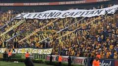 Afici&oacute;n de Tigres en el Universitario. 