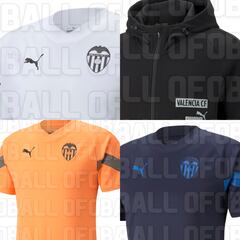 Así será la ropa del Valencia el próximo curso