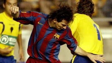 Messi, en la final del Carranza en 2005.