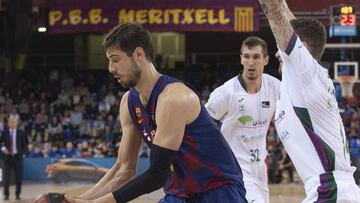 15/12/19 BALONCESTO PARTIDO ACB ENDESA
FC BARCELONA - UNICAJA MALAGA
Ante Tomic
