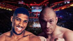 Anthony Joshua y Tyson Fury podr&iacute;an medirse sobre un ring tras retarse mutuamente por Twitter.