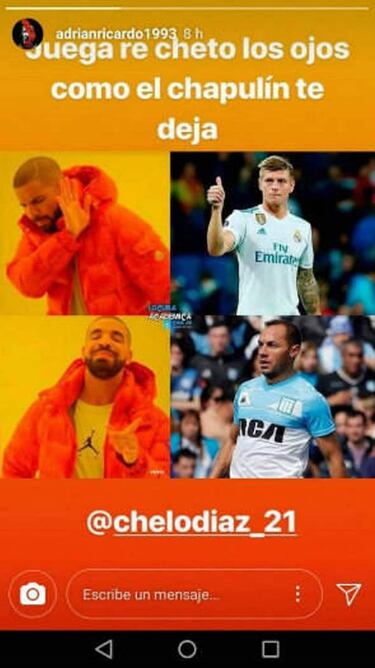 Figura de Racing compara a Marcelo Díaz con Toni Kroos