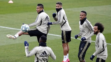 Zidane, con Mariano y sin Jovic