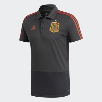 Spain unveil new Russia 2018 playing shirt and training kit