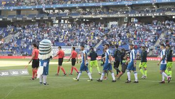 16/09/18 PARTIDO PRIMERA DIVISION
  Espanyol - Levante UD
 JUGADORES SALIENDO AL TERRENO DE JUEGO 