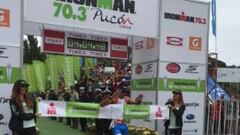 Felipe Barraza finalizó tercero el Ironman de Pucón 2016