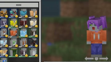 Minecraft añade un modo de creación de personajes in-game