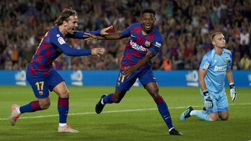 Ansu Fati: Barça prodigy to be promoted to senior team