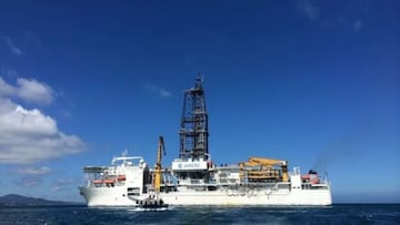 The research ship Chikyu tests the extraction of rare earth–bearing sediments from the deep-sea floor in a pioneering global effort.