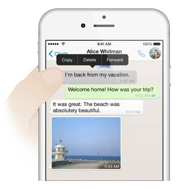 Sólo tendremos dos minutos para borrar mensajes de WhatsApp ya enviados