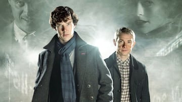 sherlock bbc benedict cumberbatch martin freeman