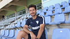 Víctor Sánchez del Amo, en su etapa como entrenador del Málaga.