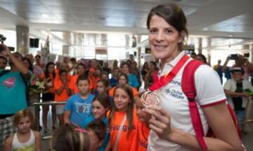 Ruth Beitia ya está en España