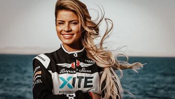 Christine Giampaoli, piloto de Hispano Suiza.