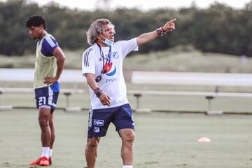 Millonarios entrenó en el Omni Champions Gate de Orlando antes de disputar el partido amistoso ante Atlético Nacional por la Florida Cup.