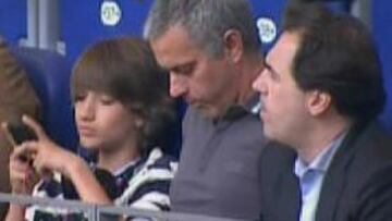 <strong>MOURINHO LE ESPIÓ.</strong>